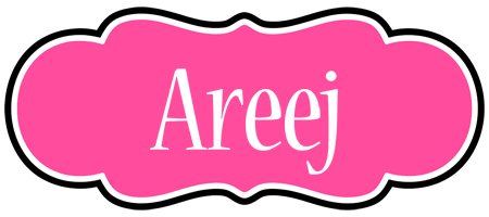 Areej invitation logo