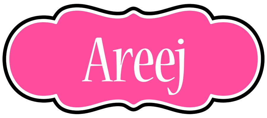 Areej invitation logo