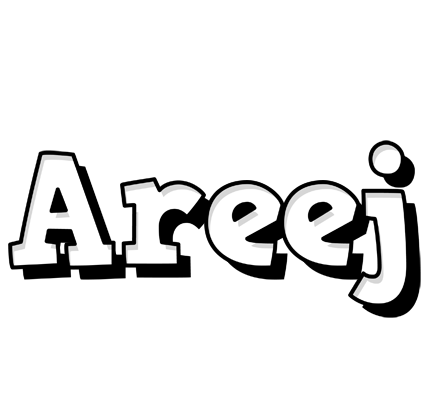 Areej snowing logo