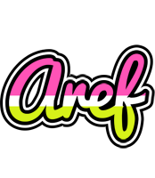 Aref candies logo