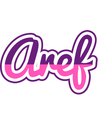 Aref cheerful logo