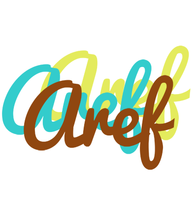 Aref cupcake logo