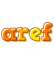Aref desert logo