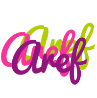 Aref flowers logo