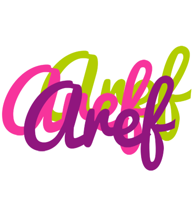 Aref flowers logo
