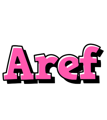 Aref girlish logo