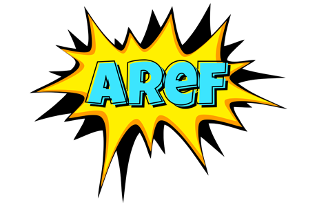 Aref indycar logo