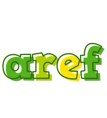 Aref juice logo