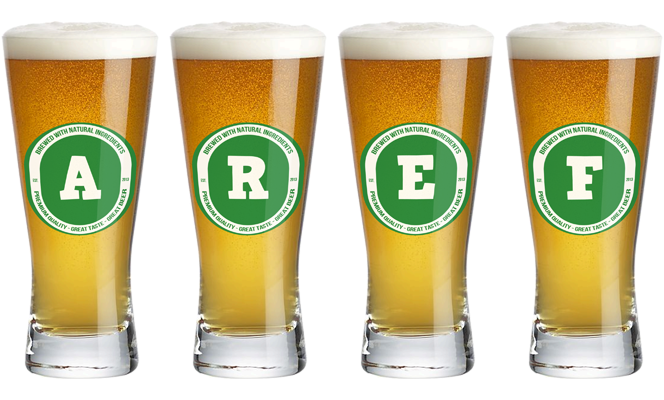 Aref lager logo