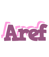 Aref relaxing logo