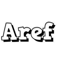 Aref snowing logo