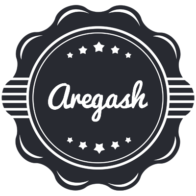 Aregash badge logo