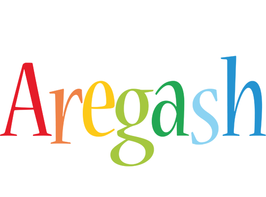 Aregash birthday logo
