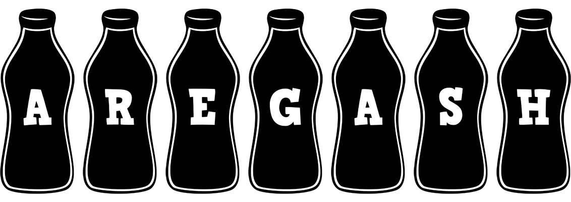 Aregash bottle logo