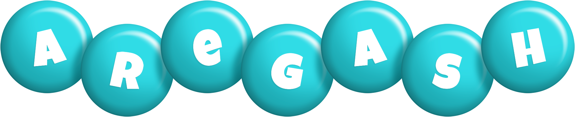 Aregash candy-azur logo