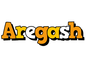 Aregash cartoon logo