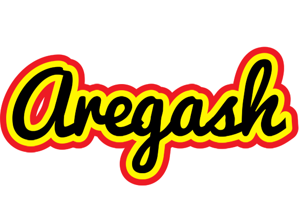 Aregash flaming logo