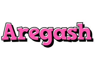 Aregash girlish logo