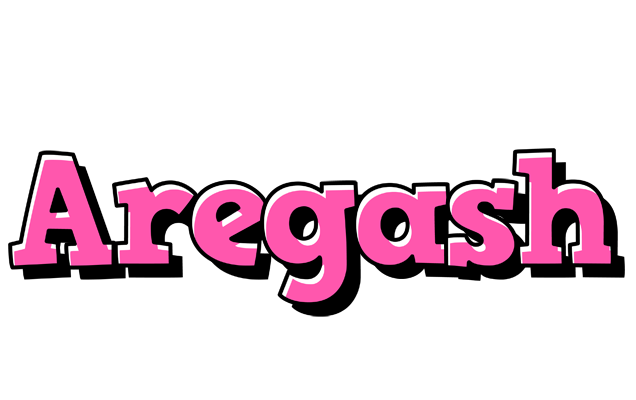 Aregash girlish logo