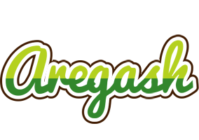 Aregash golfing logo