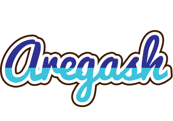 Aregash raining logo