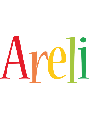 Areli birthday logo