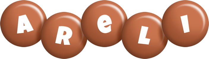 Areli candy-brown logo