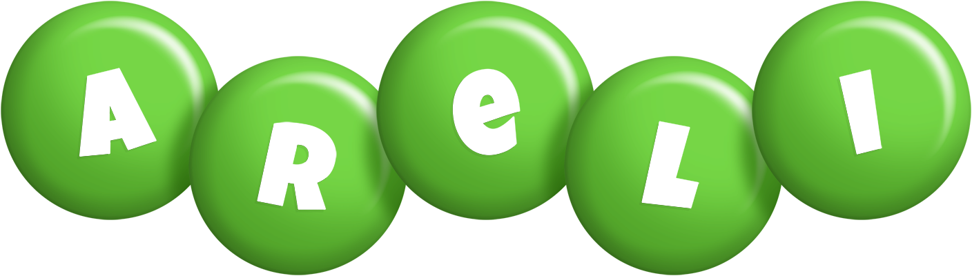 Areli candy-green logo