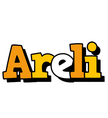 Areli cartoon logo