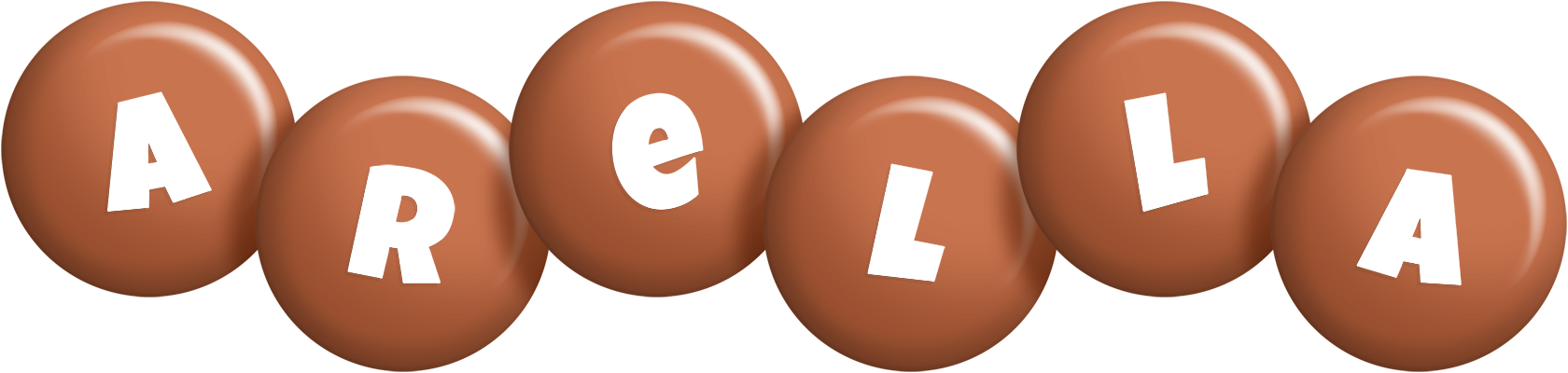 Arella candy-brown logo