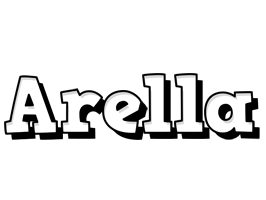 Arella snowing logo