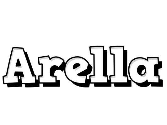 Arella snowing logo