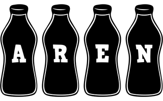 Aren bottle logo