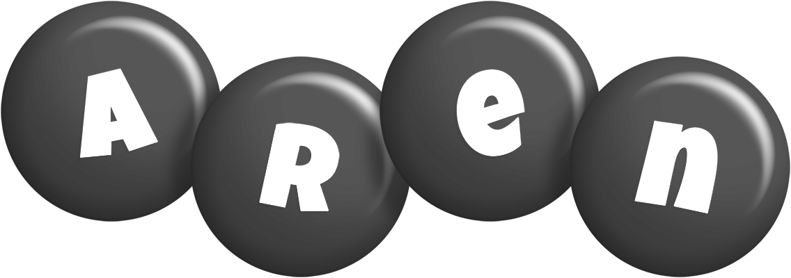 Aren candy-black logo