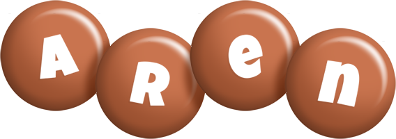 Aren candy-brown logo