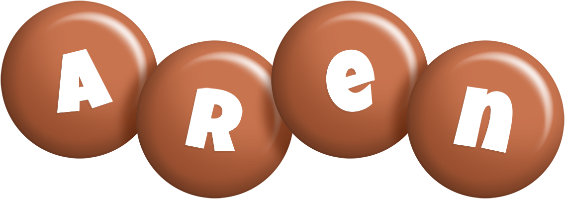Aren candy-brown logo