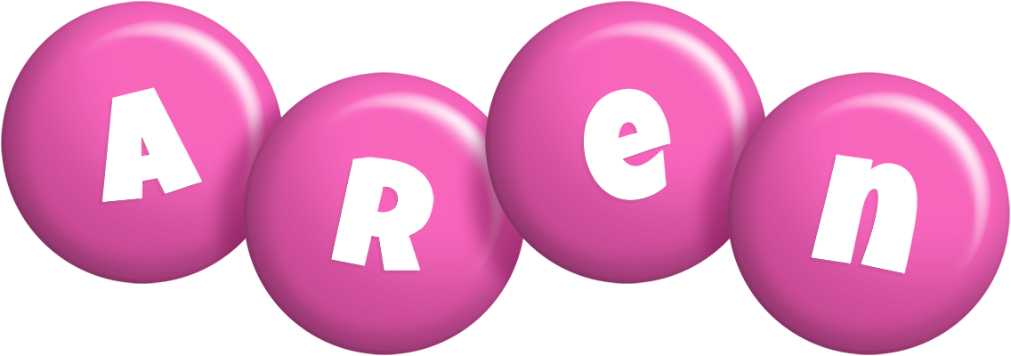 Aren candy-pink logo