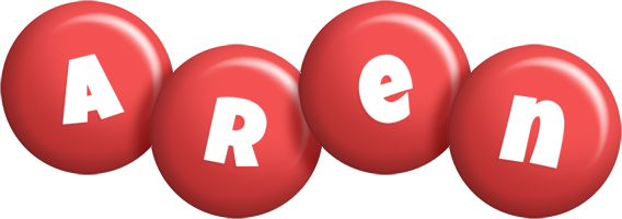 Aren candy-red logo