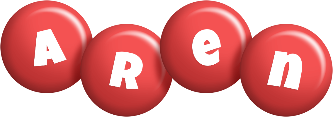 Aren candy-red logo