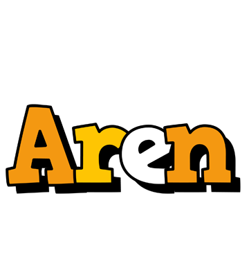 Aren cartoon logo