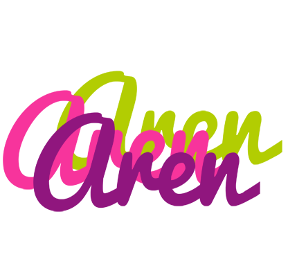 Aren flowers logo