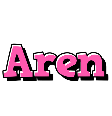 Aren girlish logo