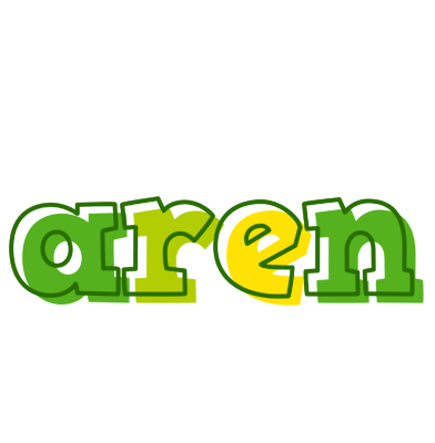 Aren juice logo