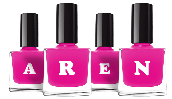 Aren nails logo