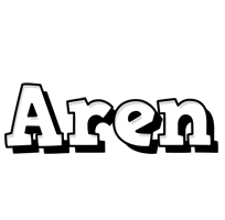 Aren snowing logo