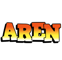 Aren sunset logo