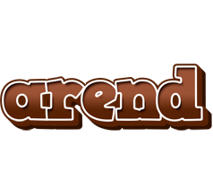 Arend brownie logo