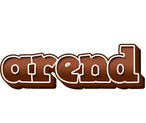 Arend brownie logo