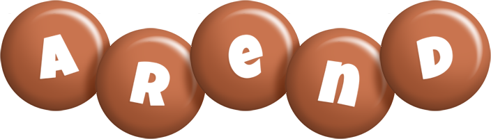 Arend candy-brown logo