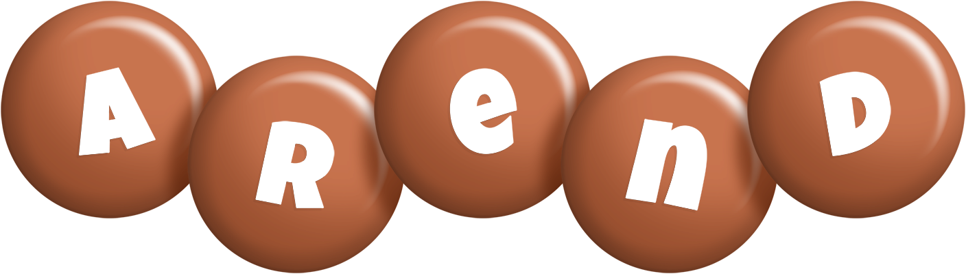 Arend candy-brown logo